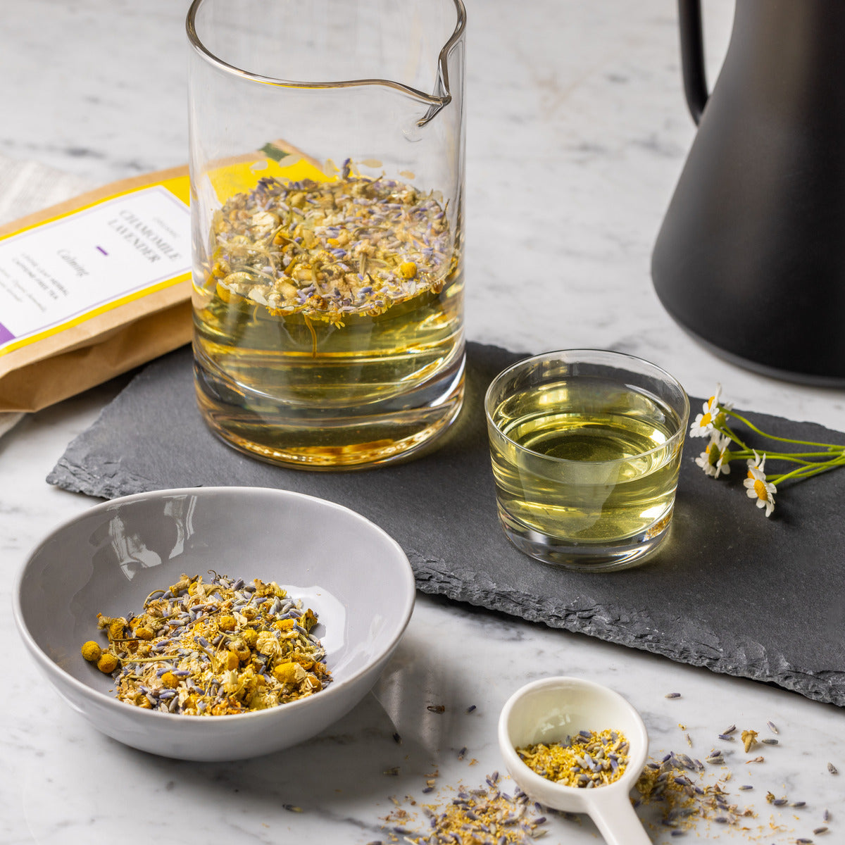 Chamomile Lavender Tea Herbal Tea Caffe Luxxe
