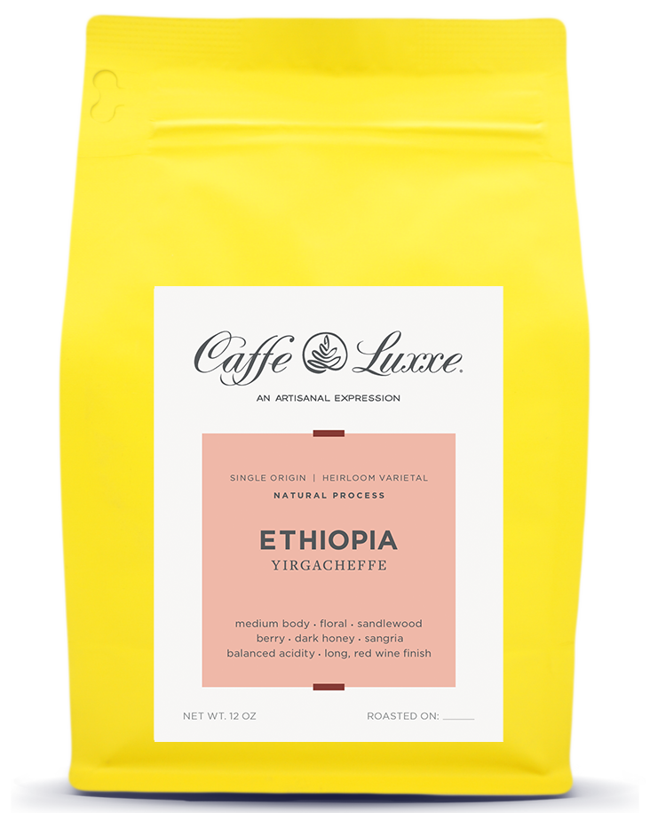 Ethiopia Yirgacheffe Coffee Drip Single Origin Caffe Luxxe