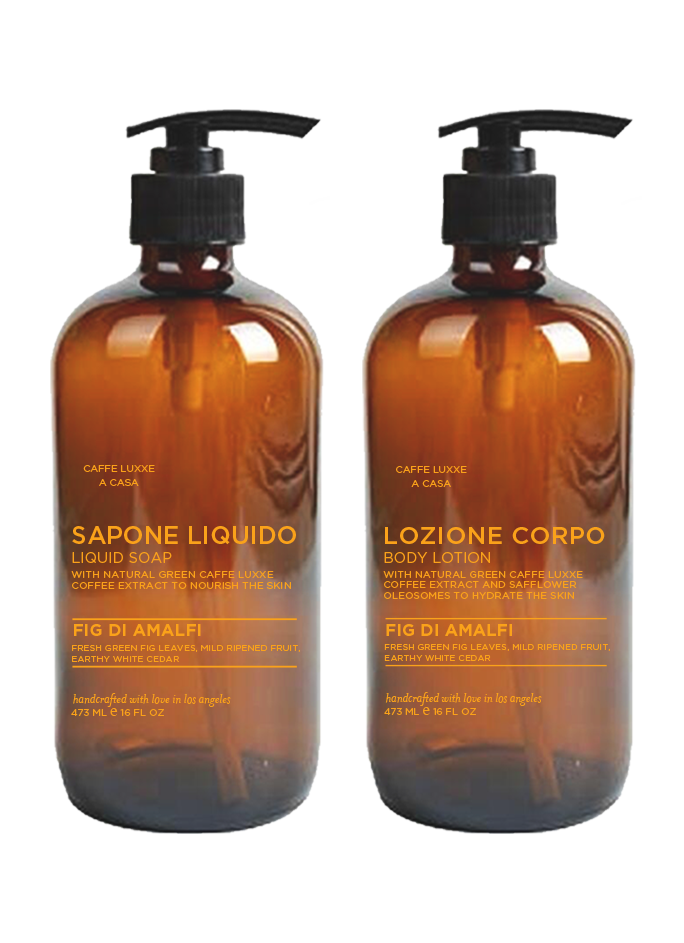 Fig di Amalfi Bath & Body Collection - Bundle Set Lifestyle Bath Casa Caffe Luxxe