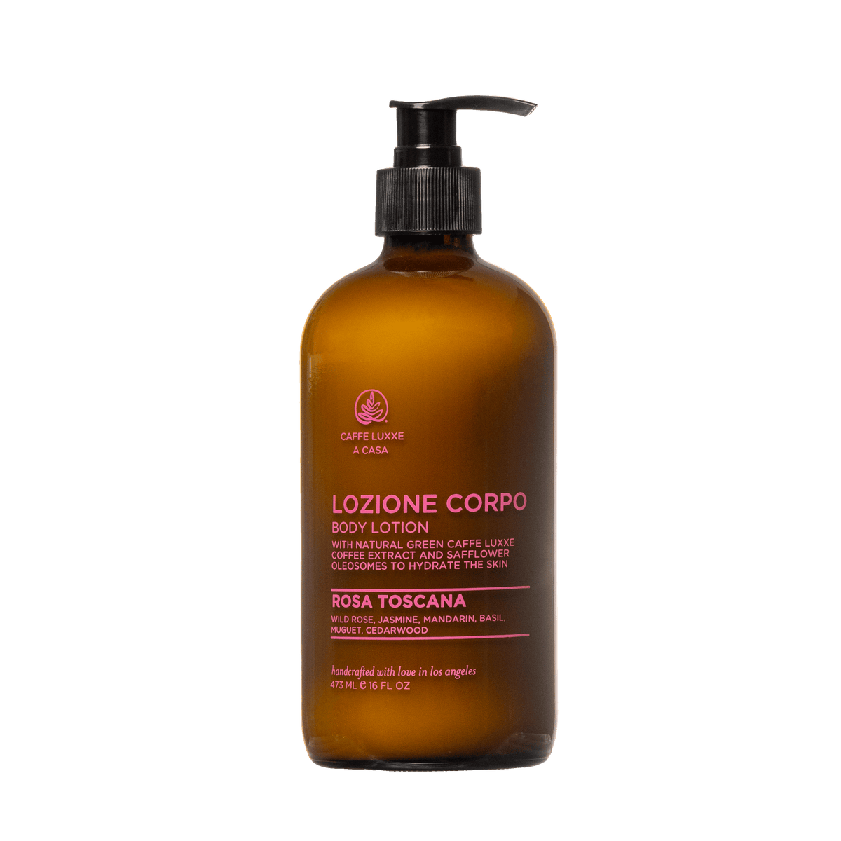 Rosa Toscana Body Lotion Lifestyle Bath Casa Caffe Luxxe