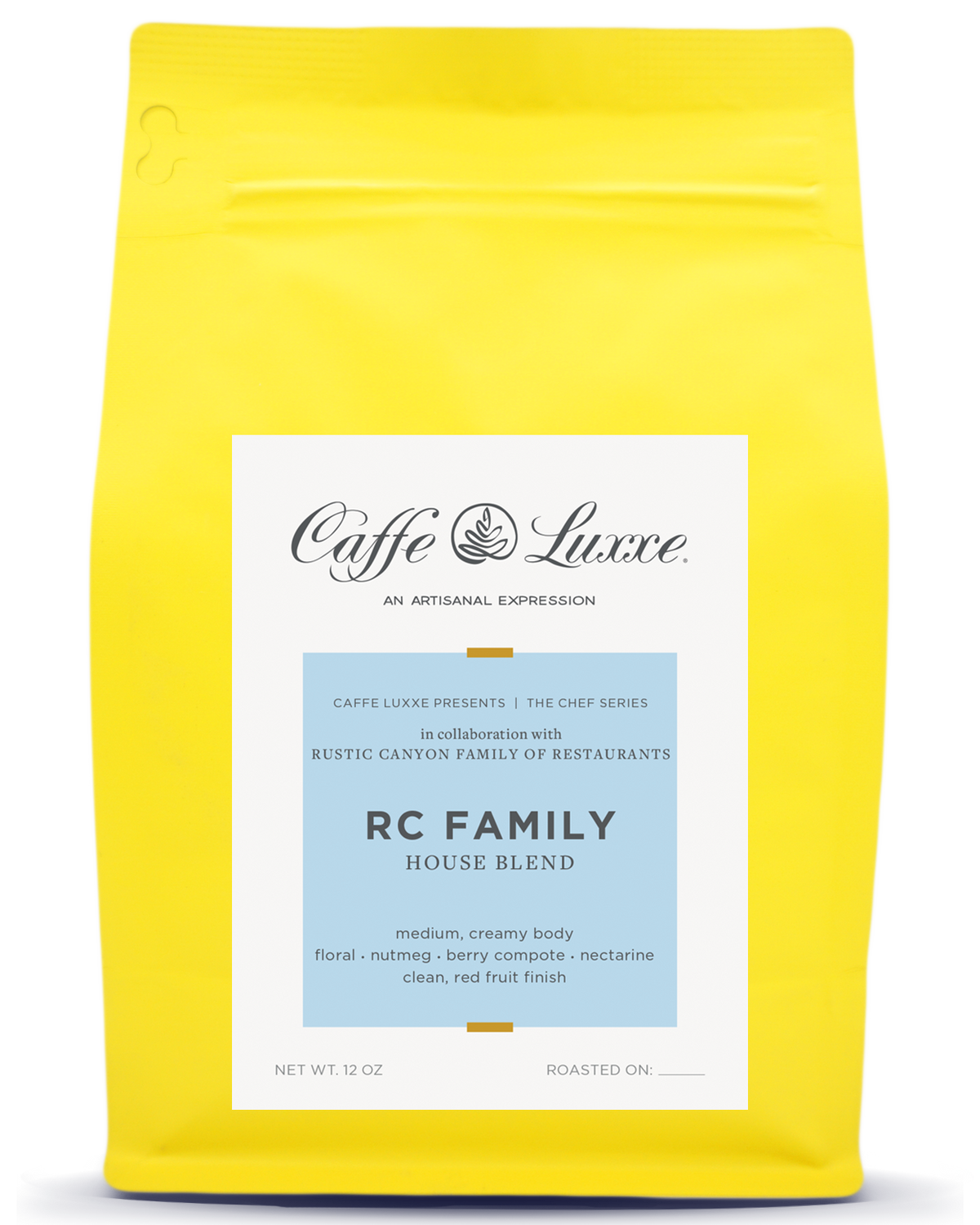 Rustic Canyon Family House Blend Coffee Drip Chef Caffe Luxxe