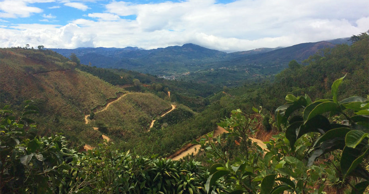 a landscape view of Dota Valley, Costa Rica