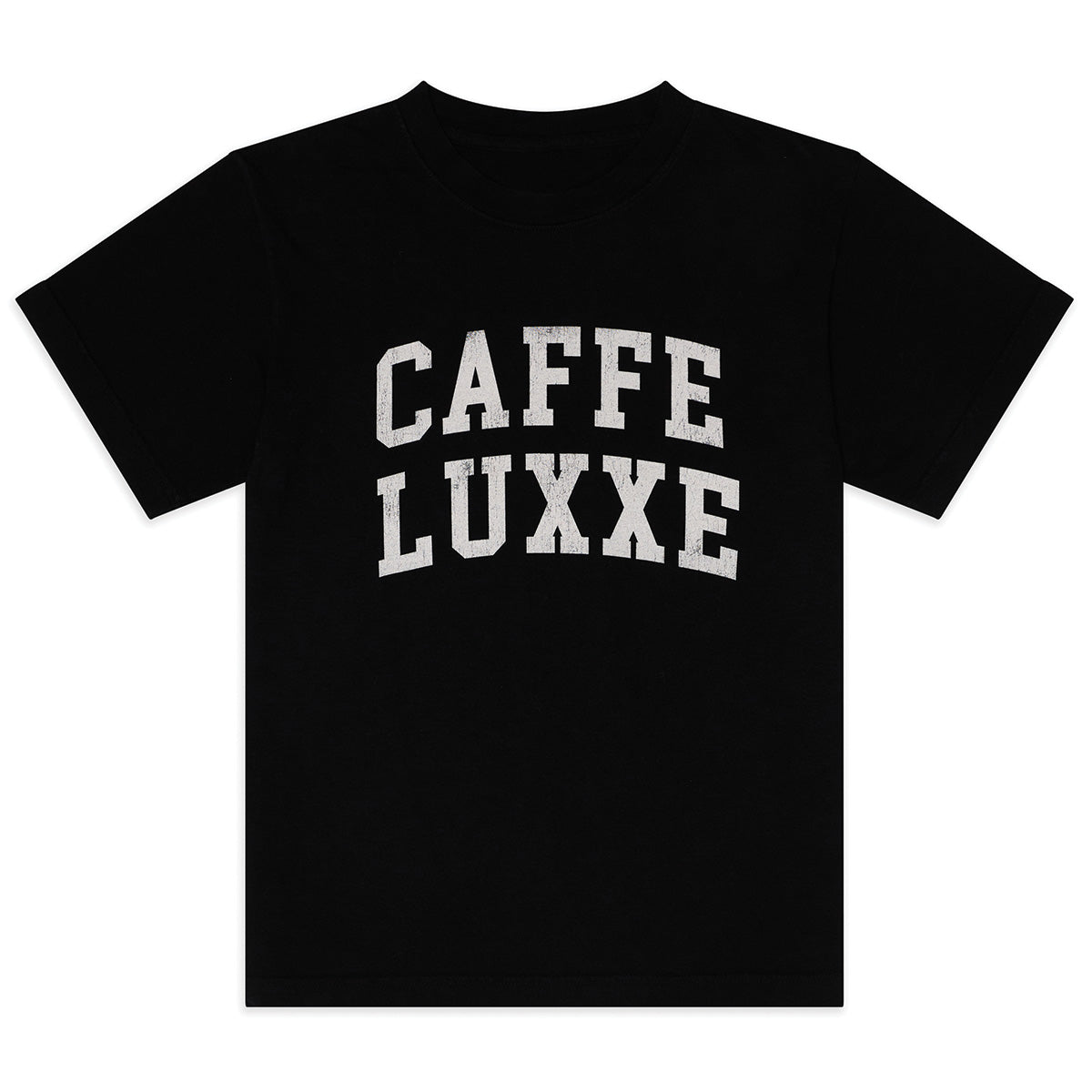 Caffe Luxxe Relaxed T-Shirt - Black