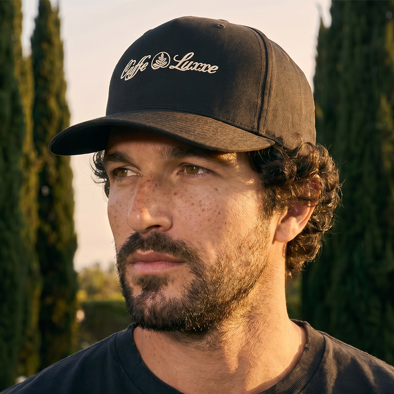Caffe Luxxe Baseball Cap - Black