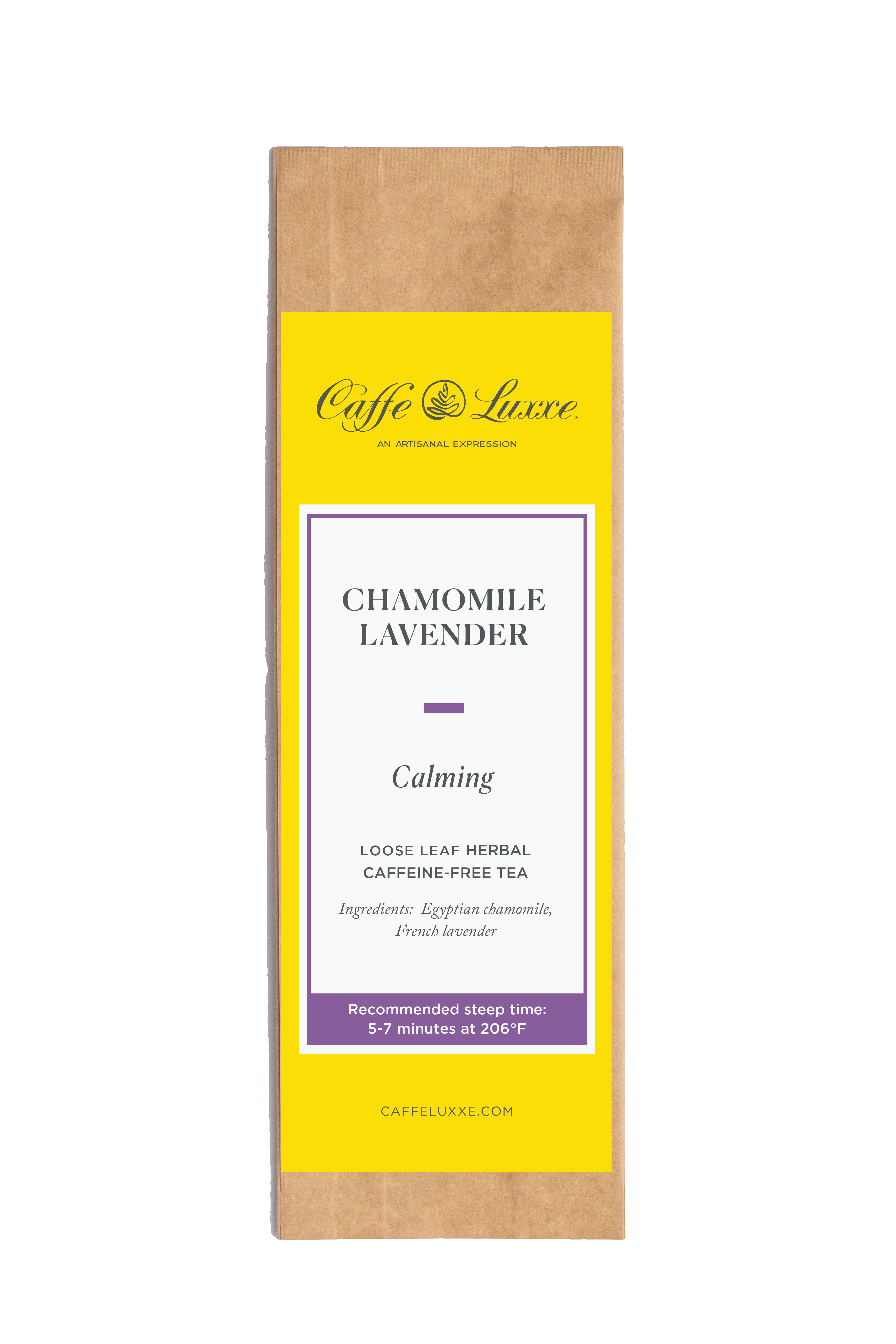 Chamomile Lavender Tea | Caffe Luxxe Chamomile Lavender Tea | Caffe Luxxe