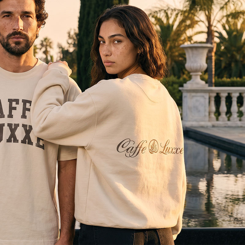 Caffe Luxxe Crew Neck Sweatshirt