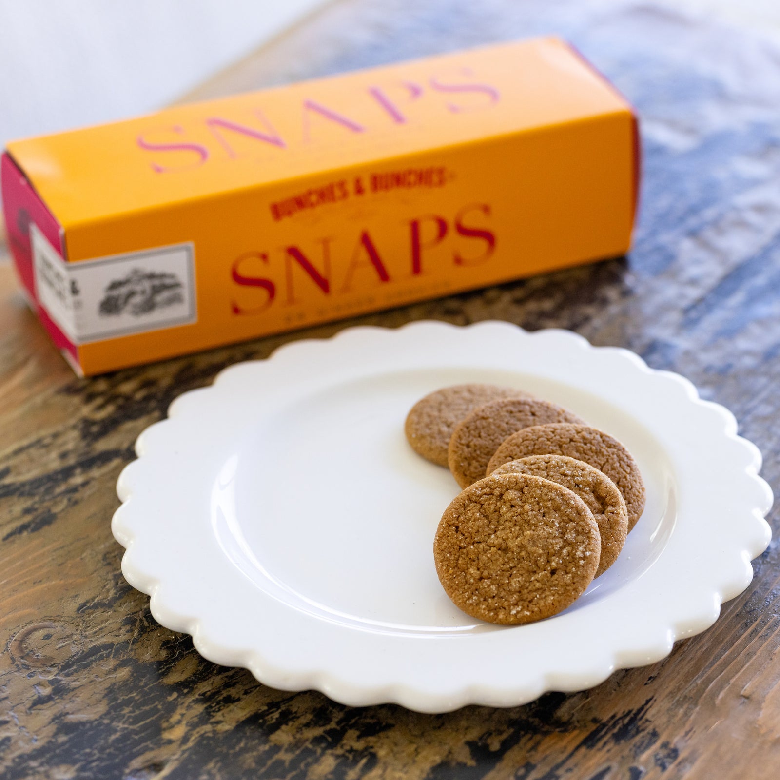 Snaps Gingersnap Cookies Treat Caffe Luxxe   