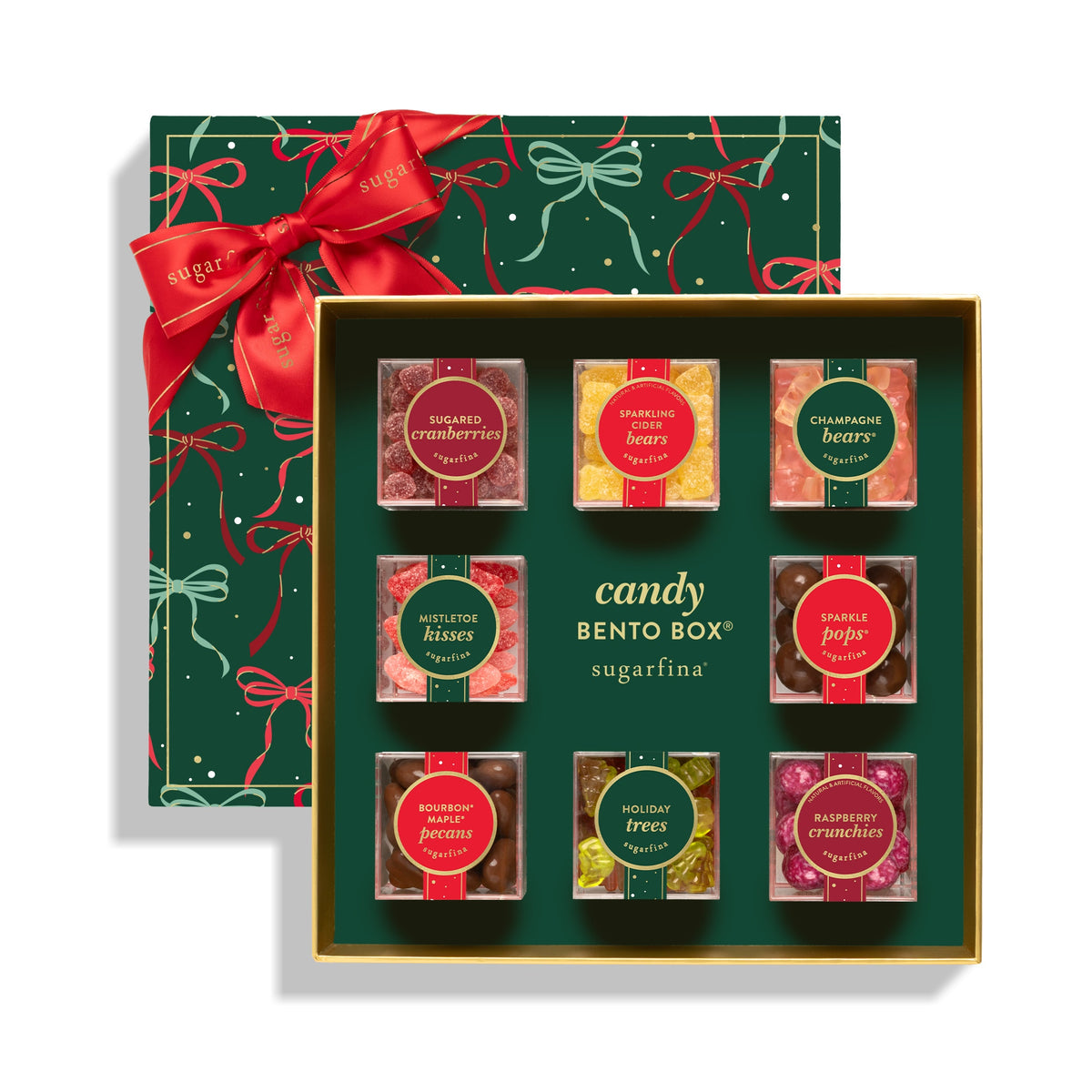 Sugarfina Happy Holidays 8 Piece Candy Bento Box