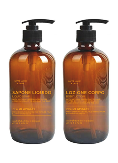 Fig di Amalfi Liquid Soap & Lotion Set | Caffe Luxxe