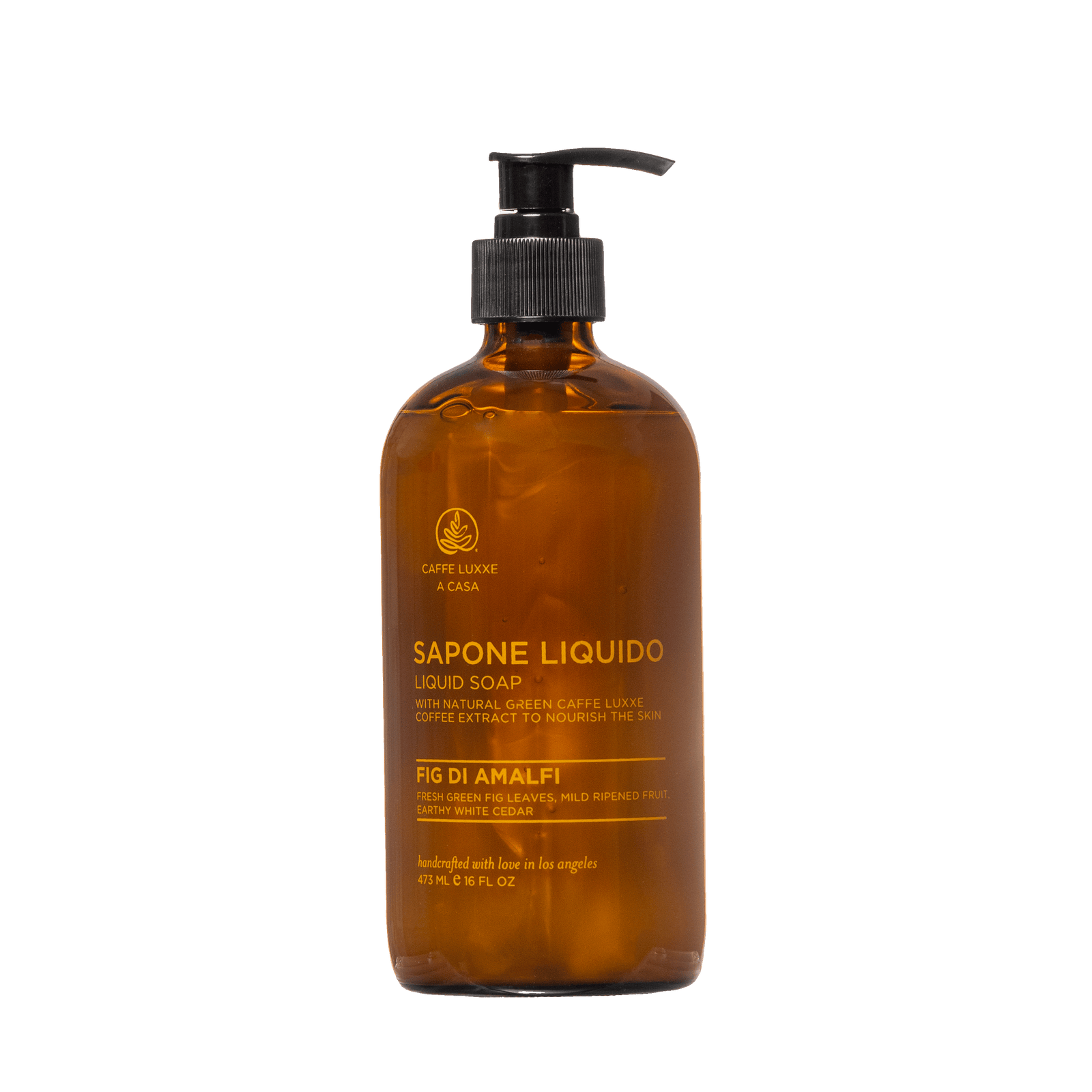 Fig di Amalfi Liquid Soap Lifestyle Bath Casa Caffe Luxxe   